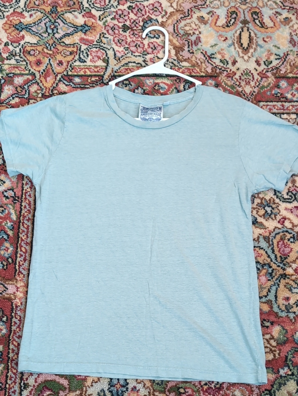 Jungmaven Light Blue Tee - Classic Crew Neck